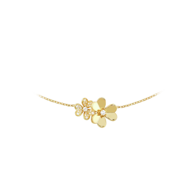 Frivole necklace, 9 flowers